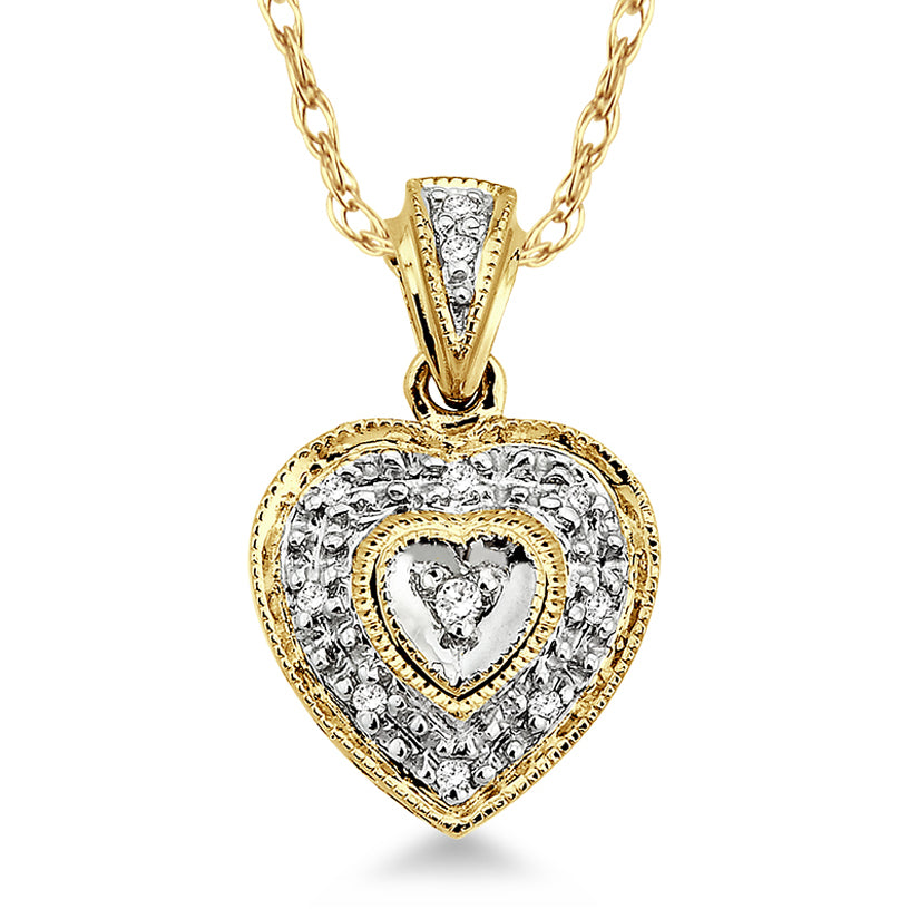 Diamond Heart Necklace