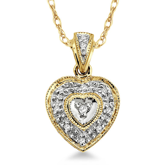 Diamond Heart Necklace