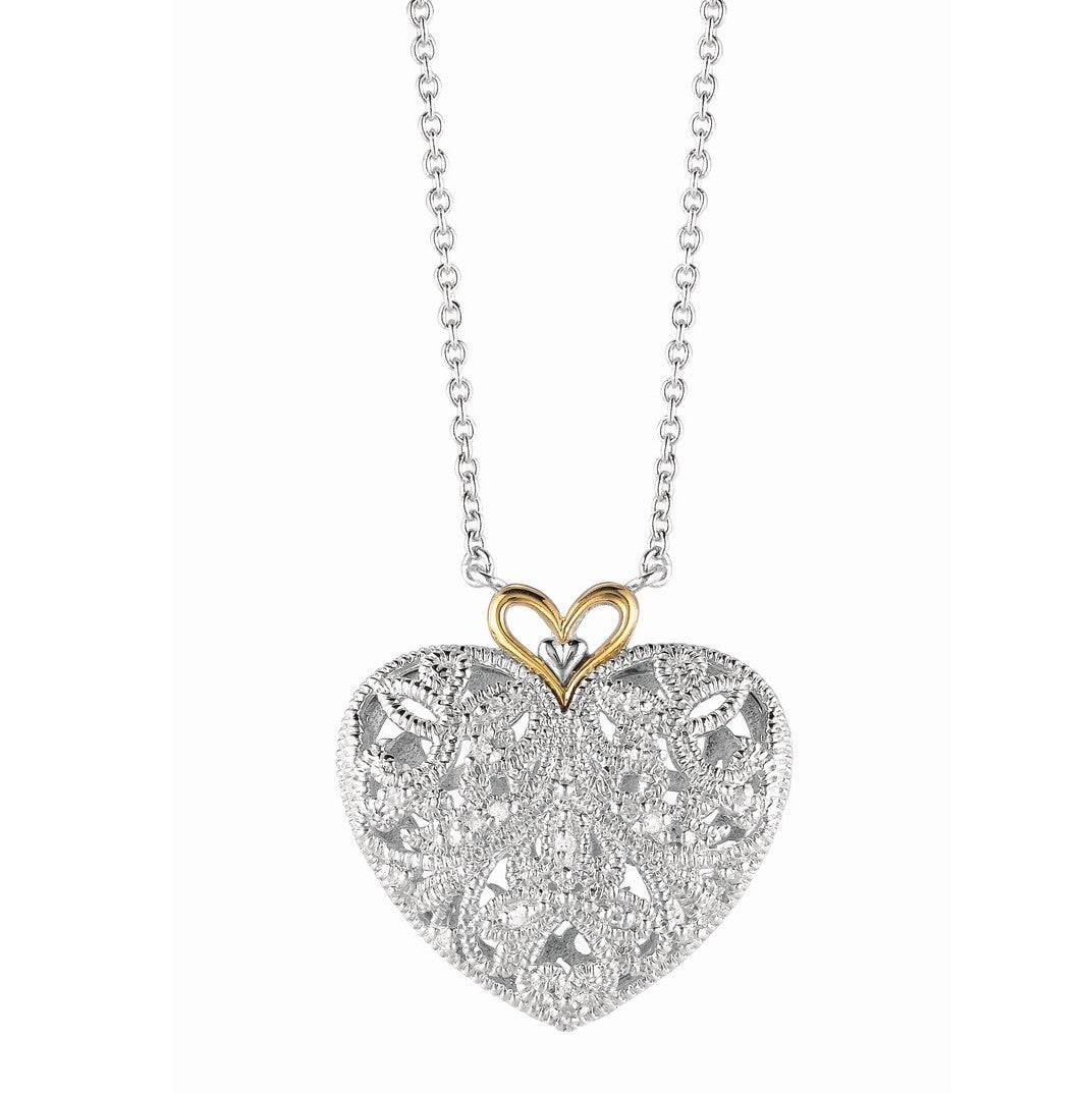 Diamond Heart Necklace