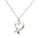 Sterling Silver Heart Necklace