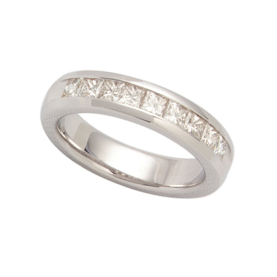 Channel Set Diamond Ring