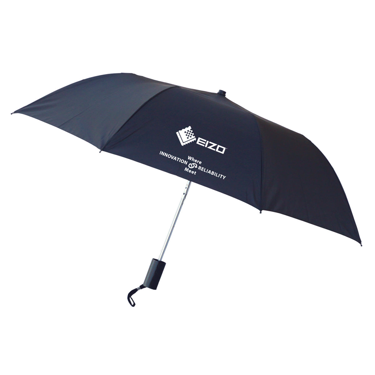 Auto Compact Umbrella Black