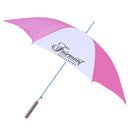 48" Auto Umbrella Pink/Wht