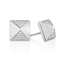 Diamond Cube Earrings