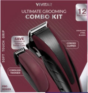 Vivitar Ultimate Grooming 12-Pc Combo Kit