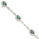 Emerald & Diamond Bracelet