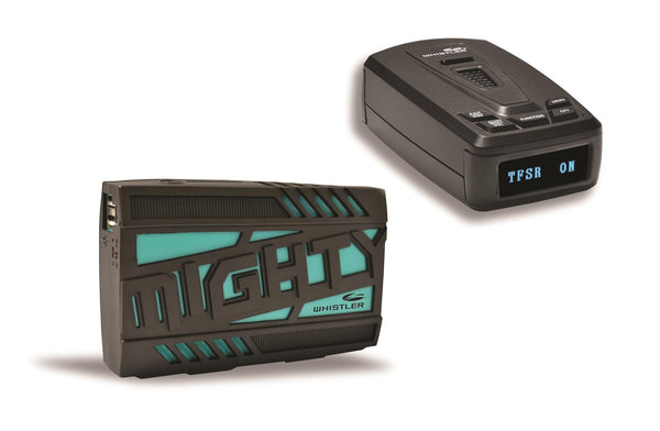 Whistler MIGHTY Jump Starter and Radar Detector Package