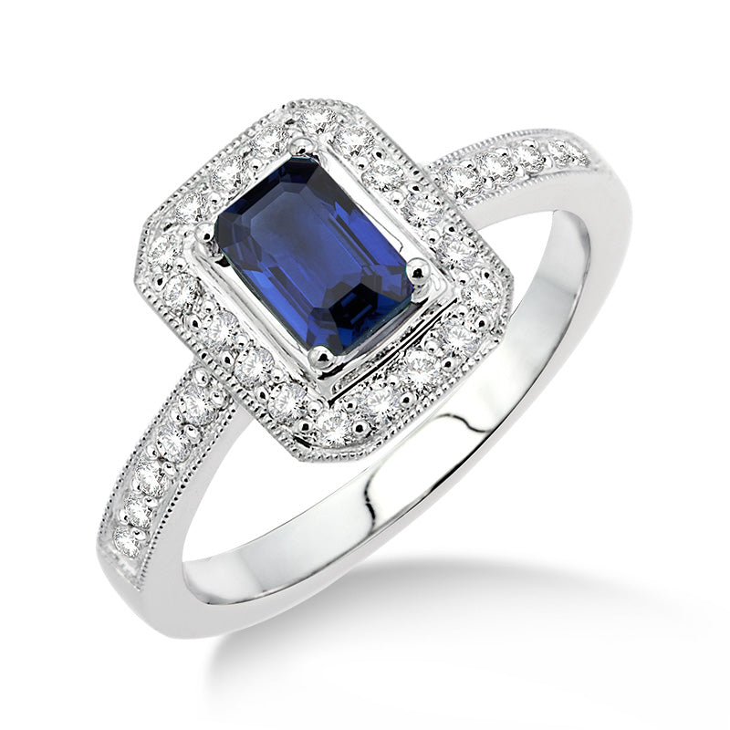 Diamond & Sapphire Ring