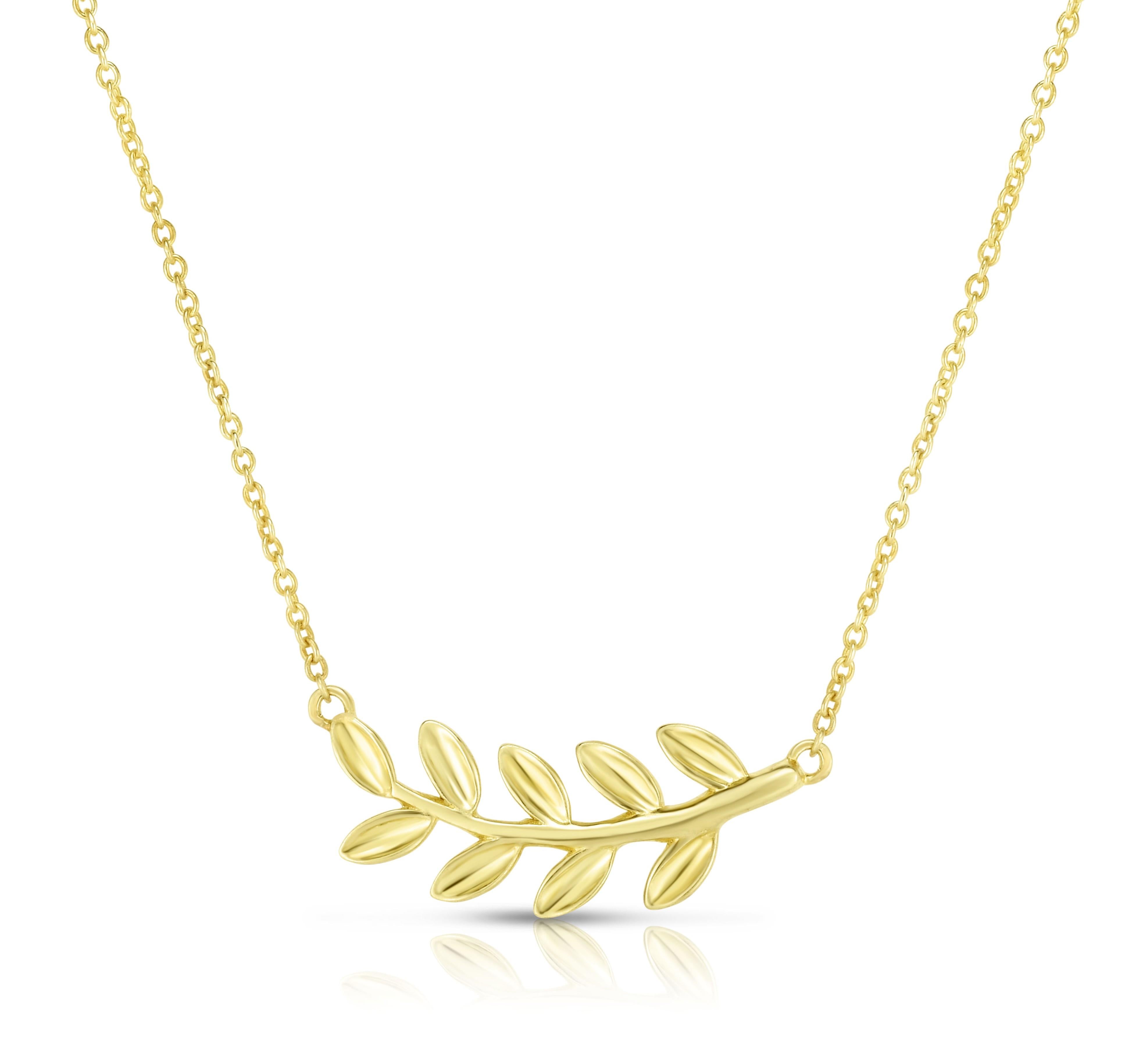 Olive Branch Necklace