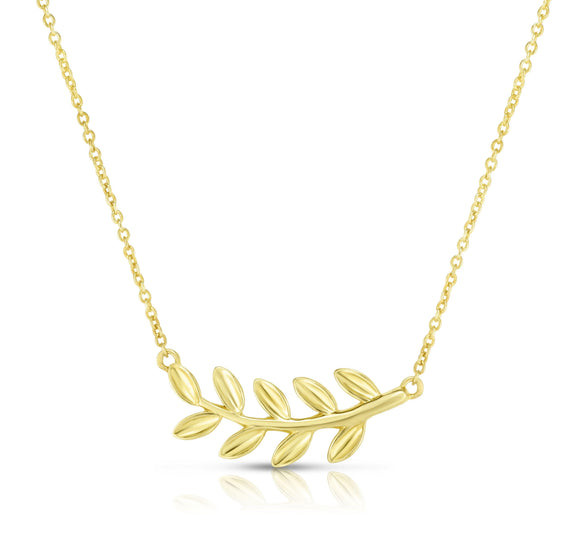 Olive Branch Necklace