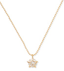 Kate Spade Something Sparkly Star Mini Pendant Clear Gold