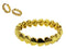 Kate Spade Hertiage Spade Huggies & Stretch Bracelet - Gold