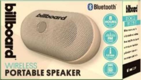 Billboard Bluetooth Wireless Mini Pill Speaker