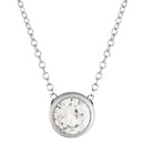 Diamond Bezel Necklace