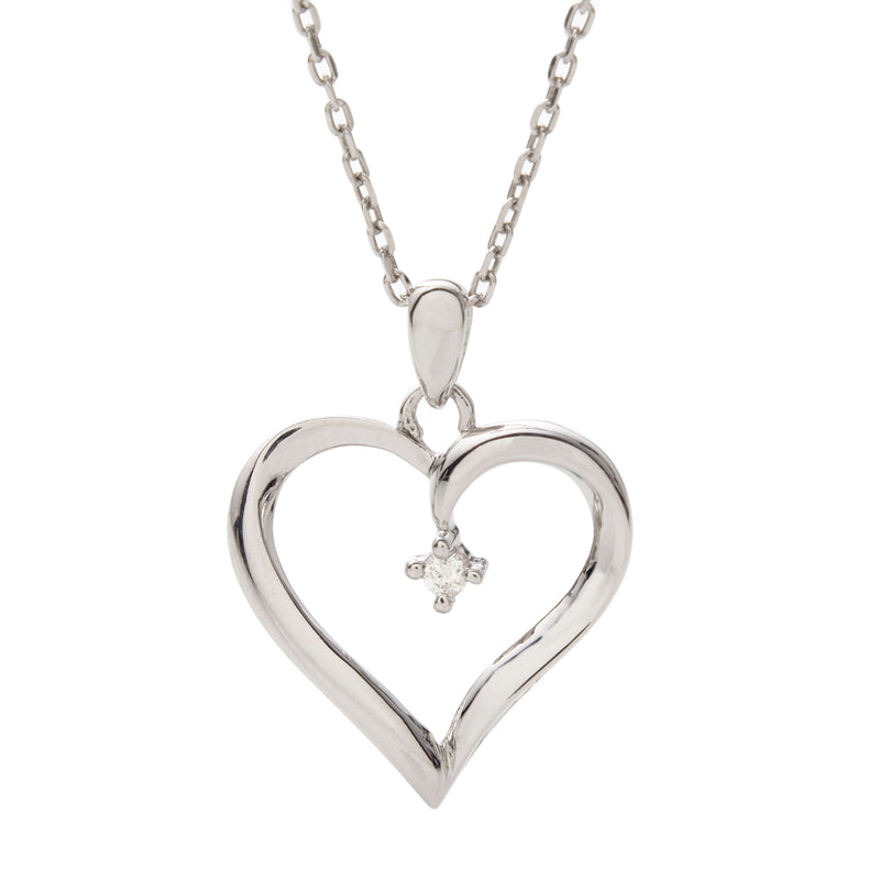 Diamond Heart Necklace