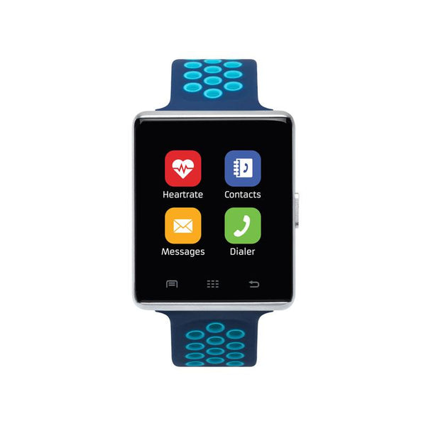 iTouch Wearables 41mm Air 2 Smart Watch - (Navy and Turq)