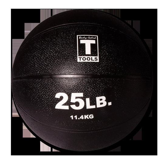 Body Solid Medicine Ball - 25 lb, Black