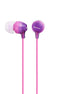 Sony EX15LP - EX Series - earphones - in-ear - 3.5 mm jack - violet