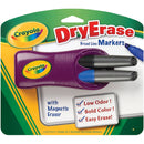 Crayola Dry-Erase Magnetic Eraser & 2 Dry-Erase Markers