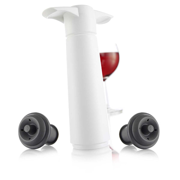 Vacu Vin Wine Saver Giftpack White (1 pump, 2 stoppers)