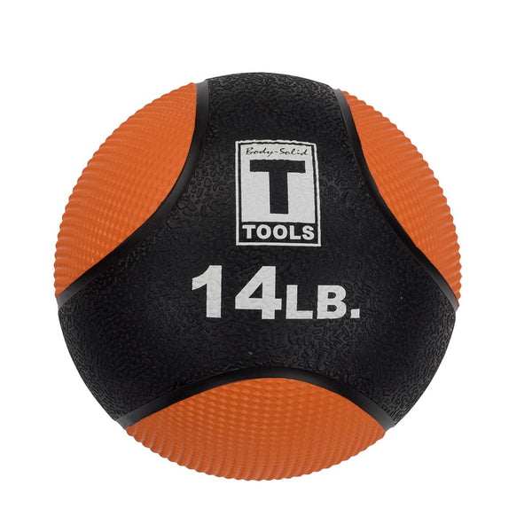 Body Solid Medicine Ball - 14 lb, Orange