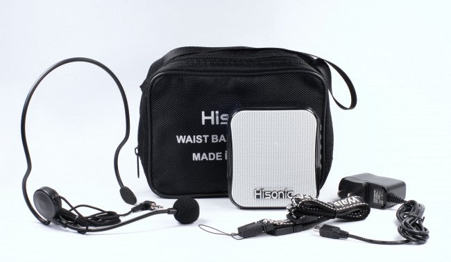 Hisonic Multi-function Waist Band PA System with FM Radio and Voice Recorder