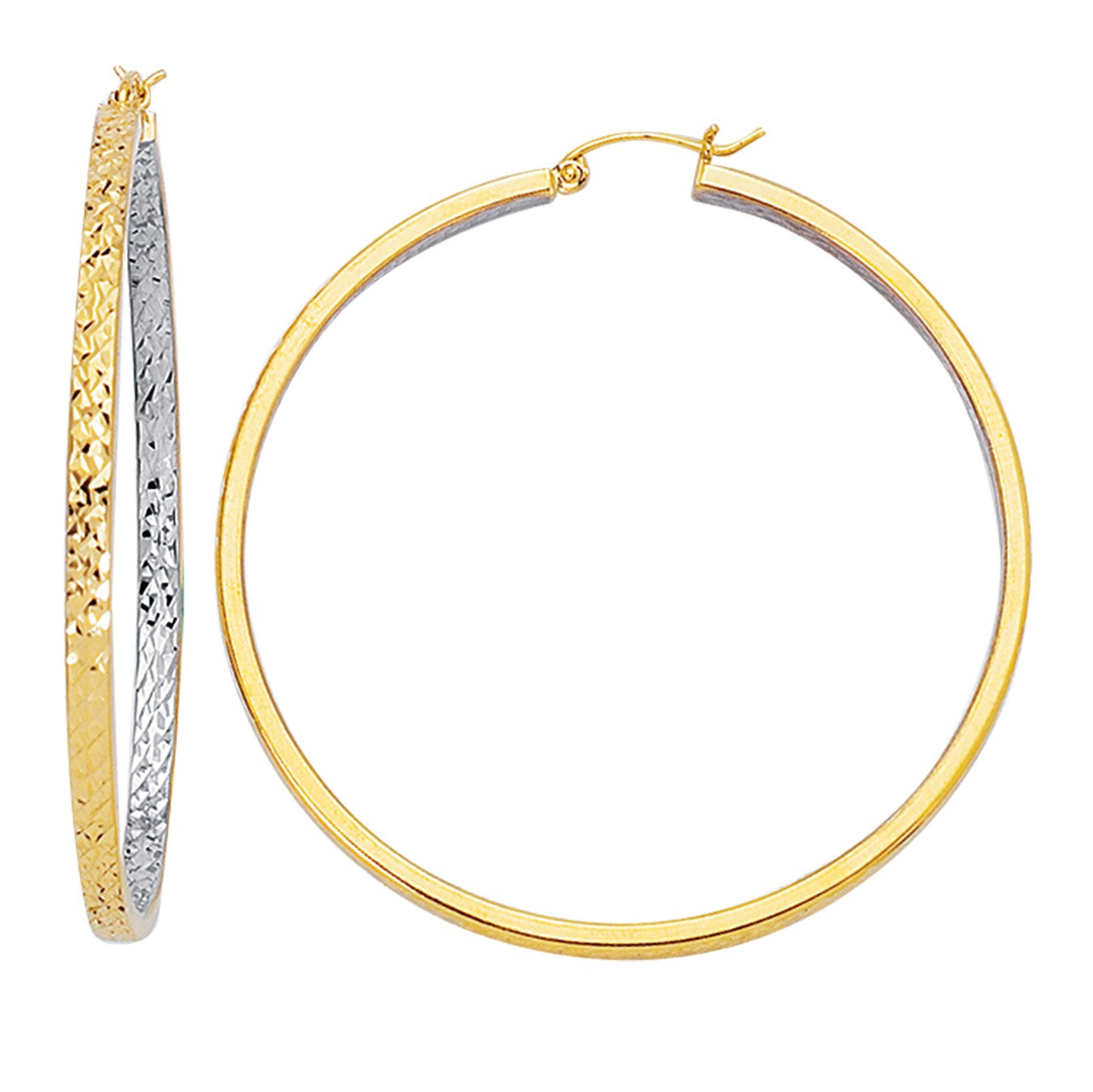 Two Tone Earrings
