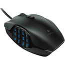 Logitech G600 MMO Wired Optical Gaming Mouse - (Black)