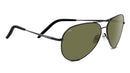 Serengeti Carrara Shiny Gunmetal Polarized 555 Sunglasses