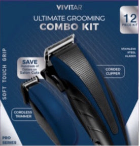 Vivitar Ultimate Grooming 12-Pc Combo Kit