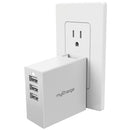 PowerBase-3 USB Charging Hub White
