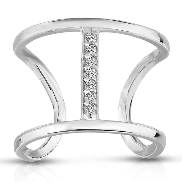 Contemporary Diamond Ring