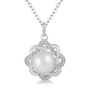 Pearl & Diamond Necklace