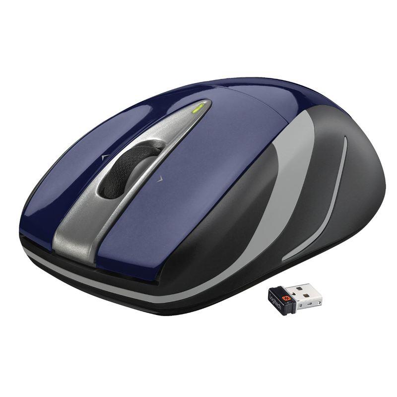 Logitech M525 Wireless Mouse - (Navy)