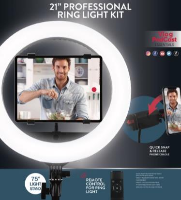 21" Ring Light Kit