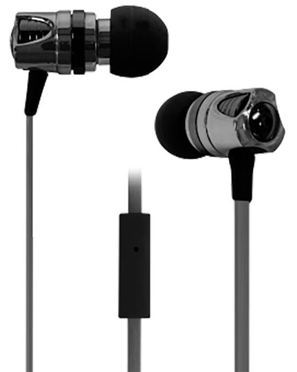 Billboard Wired Hands-Free Sports Stereo Earbuds With Mic & Matching Case