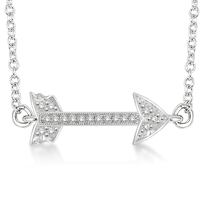 Diamond Arrow Necklace