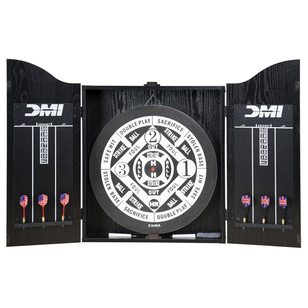 Escalade Sports, DMI Sports - Black Recreational Dartboard Cabinet