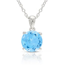 Blue Topaz Pendant