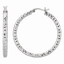 Sterling Silver Hoop Earrings