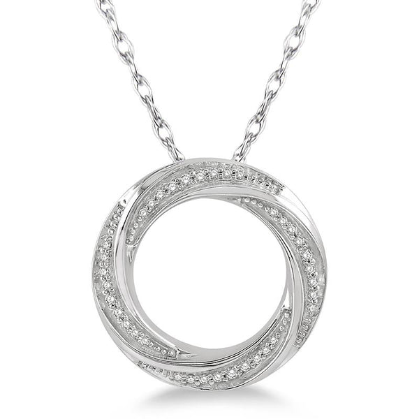 Whirlwind Diamond Necklace