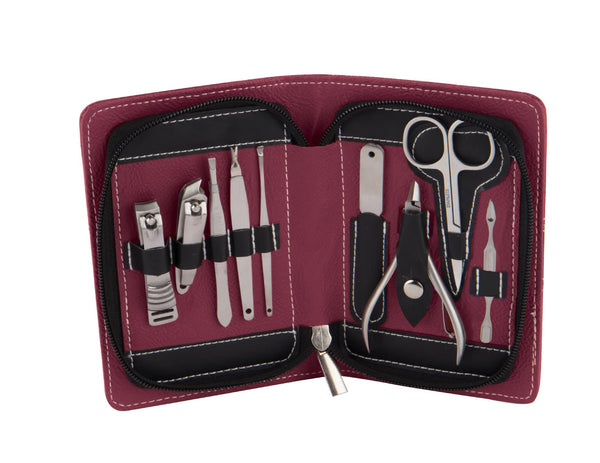 Vivitar 10-Pc Essentials Nail Care Kit with Case