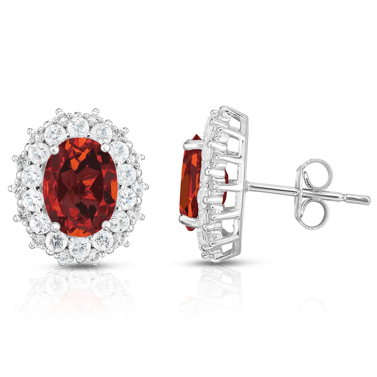 Garnet Earrings