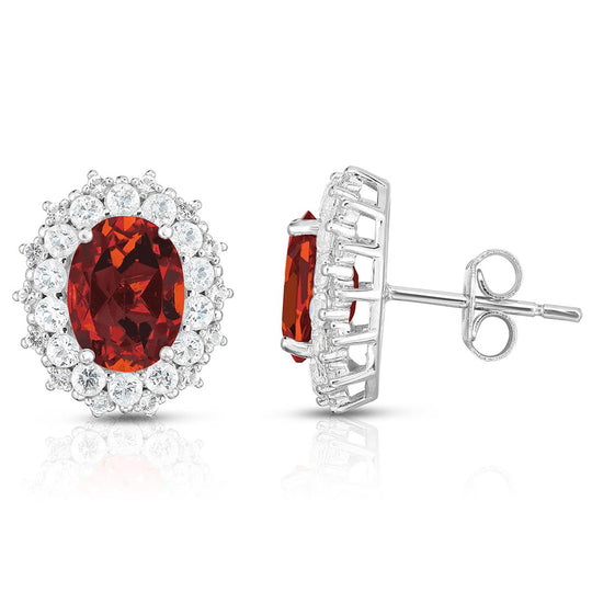 Garnet Earrings