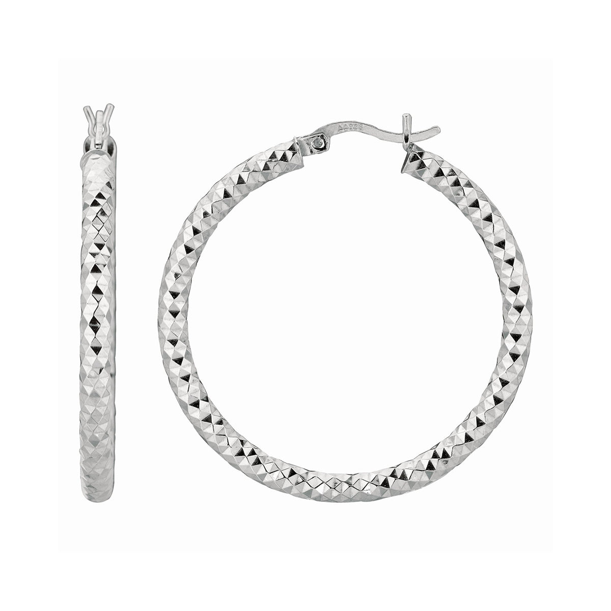 Sterling Silver Hoop Earrings