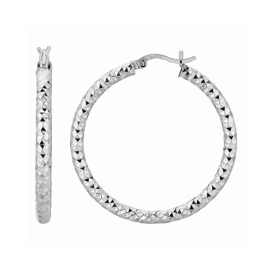 Sterling Silver Hoop Earrings