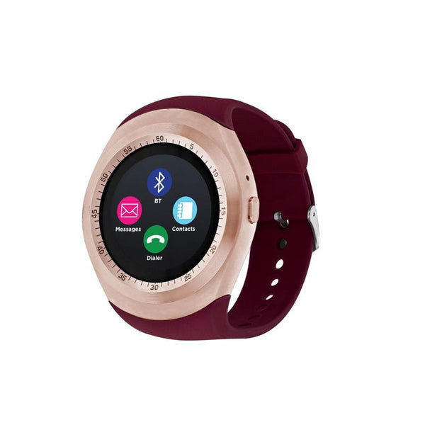 iTouch Wearables Curve Smart Watch - (Burgundy)
