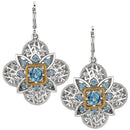 Blue Topaz Earrings