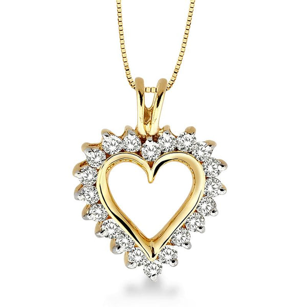 Diamond Heart Pendant