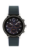 Movado Connect 2.0 Smartwatch, Unisex, Stainless Steel Case, Navy Velcro Fabric Strap